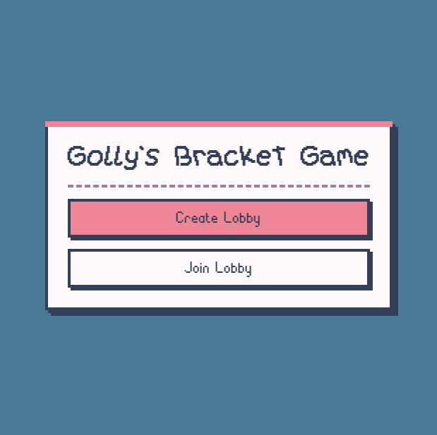 Golly's Bracket Game image